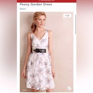 NWT anthropologie Maeve peony garden dress 4